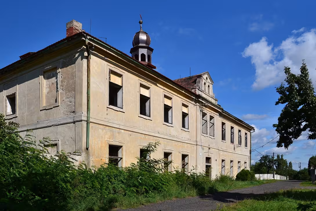 Dnešní pohled – zámek Brody