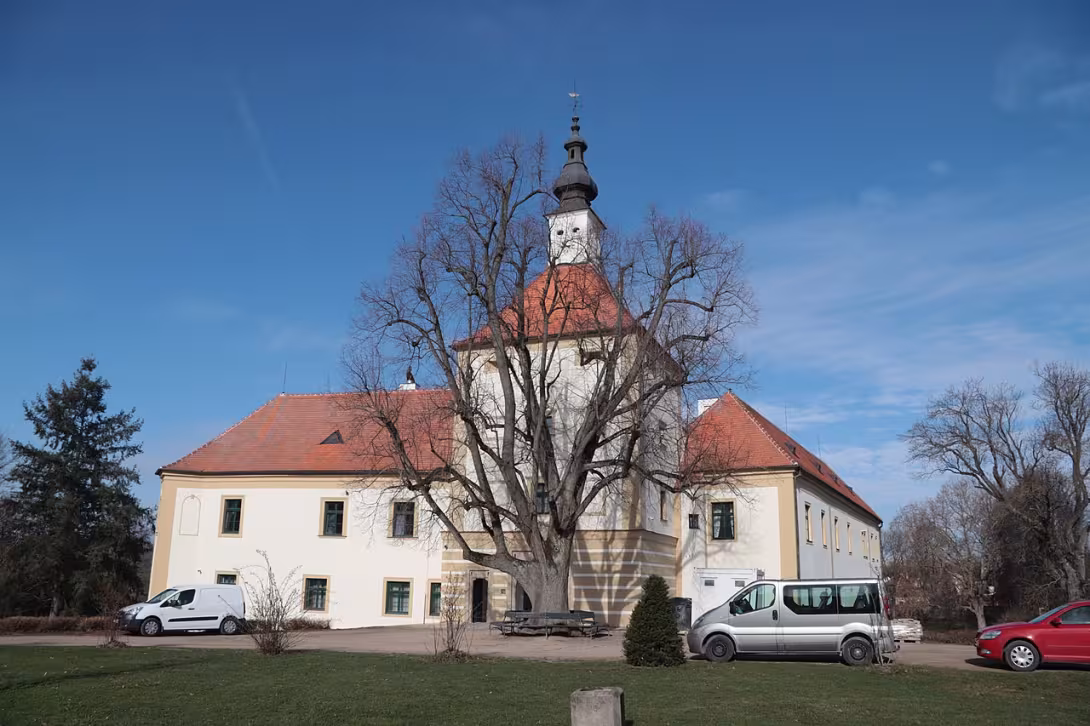 Dnešní pohled – zámek Budkov