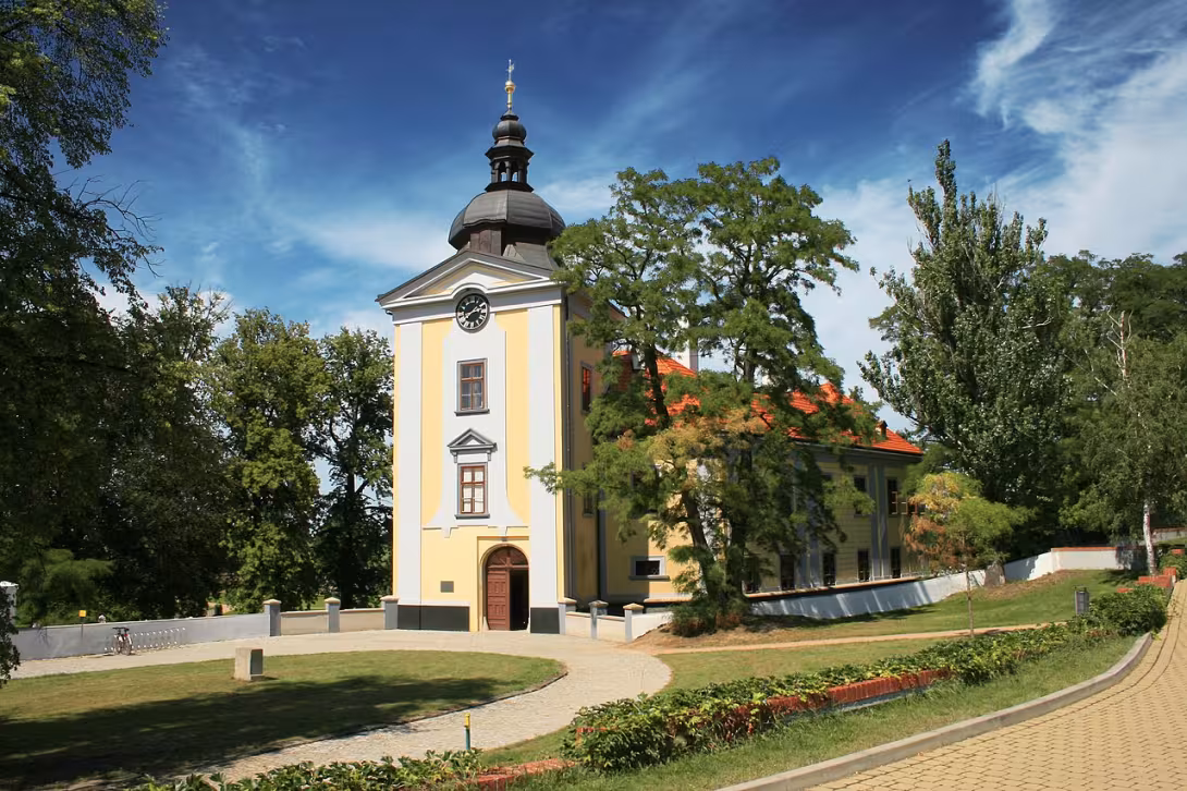 Dnešní pohled – zámek Ctěnice