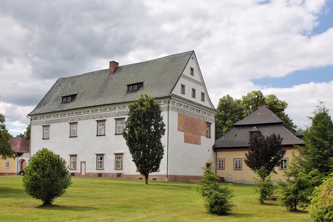 Heutige Ansicht – zámek Horní Branná