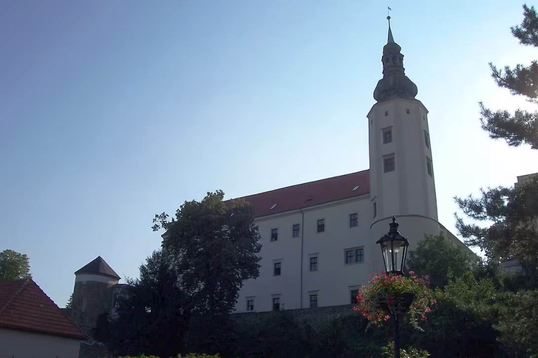 Today's view – zámek Hranice