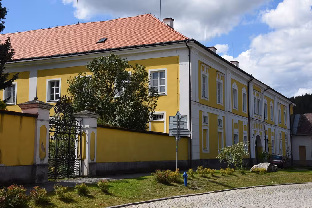 Dnešní pohled – zámek Jimramov