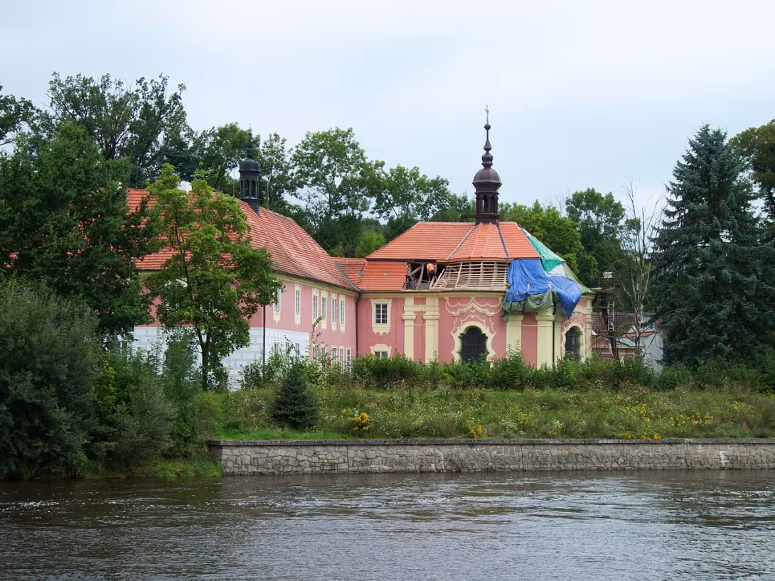Dnešní pohled – zámek Koloděje nad Lužnicí