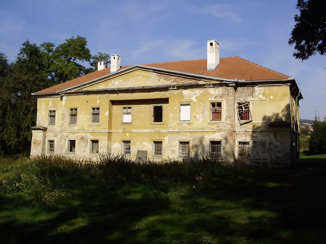 Today's view – zámek Komorov