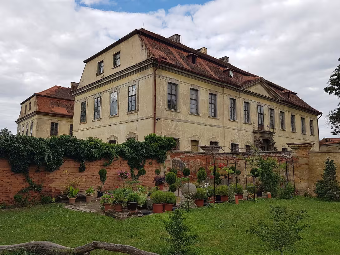 Dnešní pohled – zámek Křimice