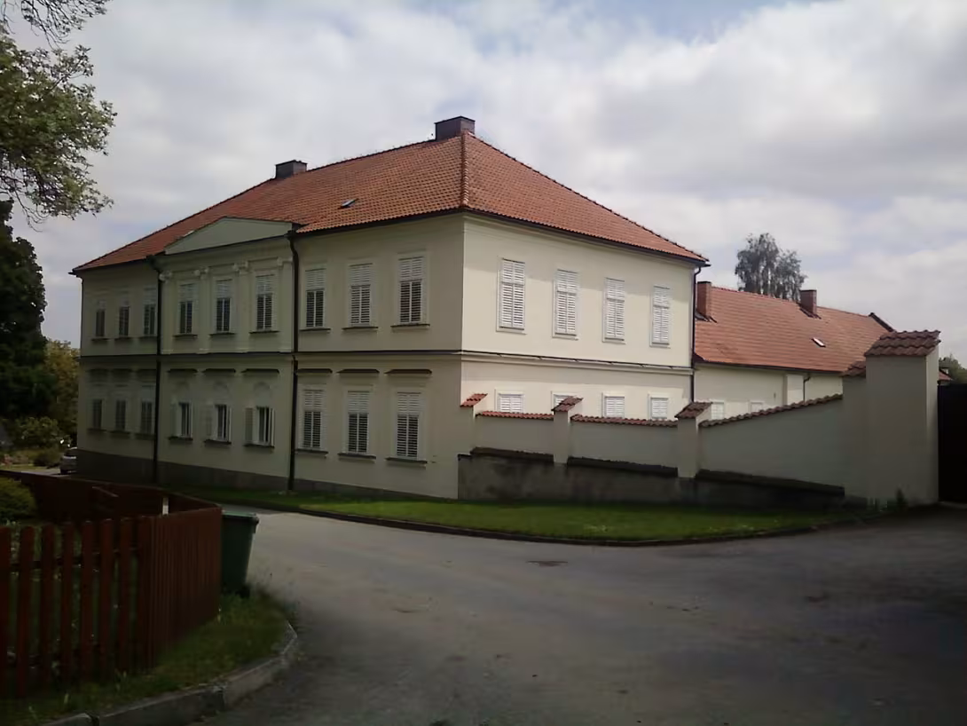 Dnešní pohled – zámek Libkova Voda