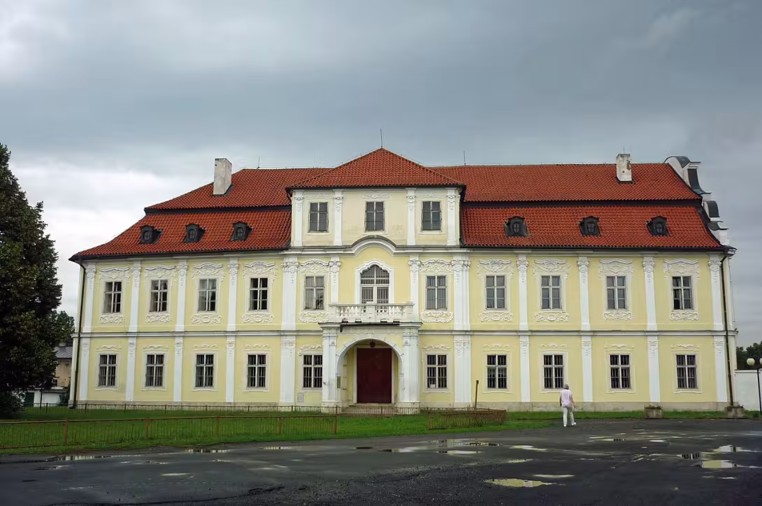 Dnešní pohled – zámek Libočany