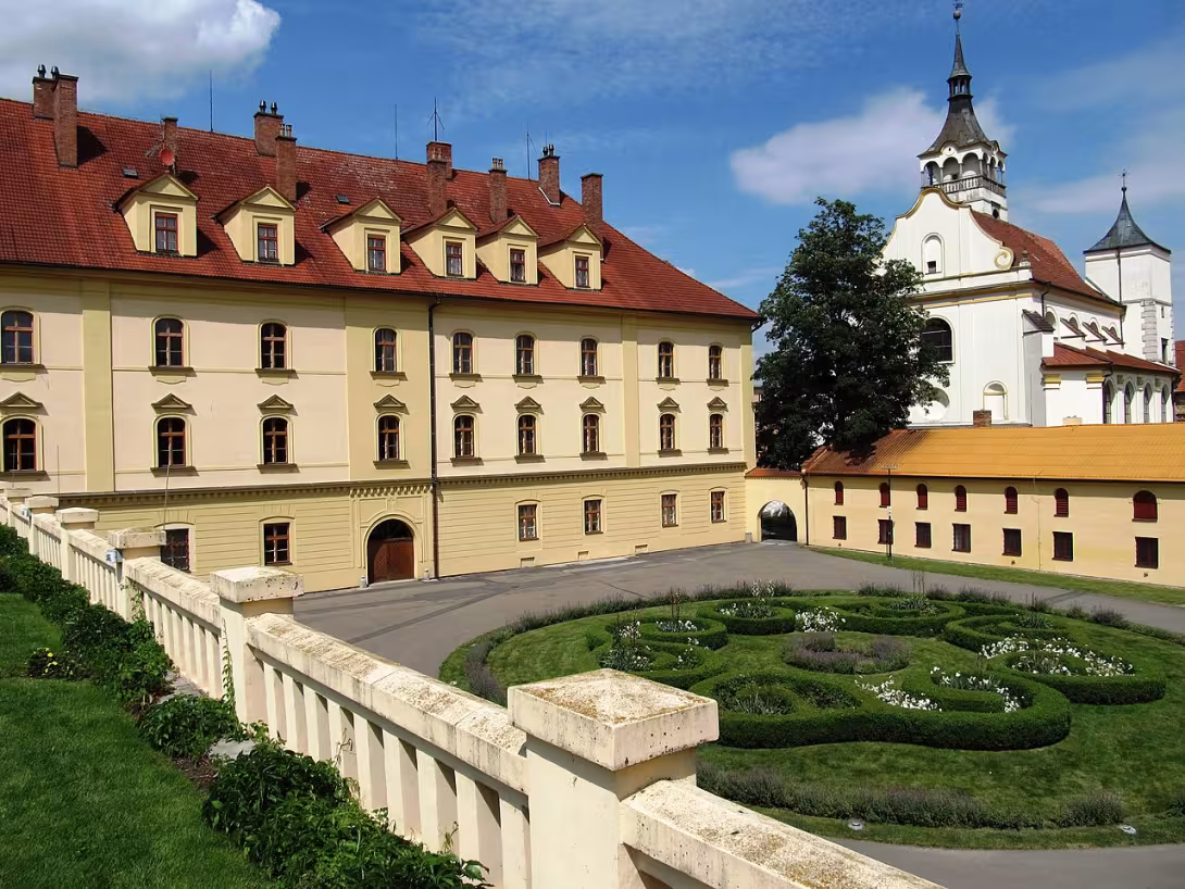 Dnešní pohled – zámek Lipník nad Bečvou