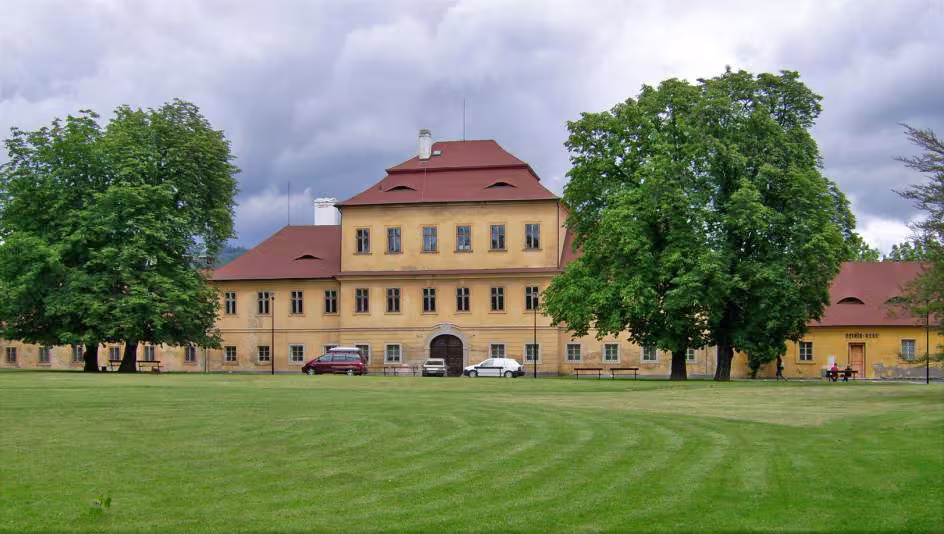 Dnešní pohled – zámek Litvínov
