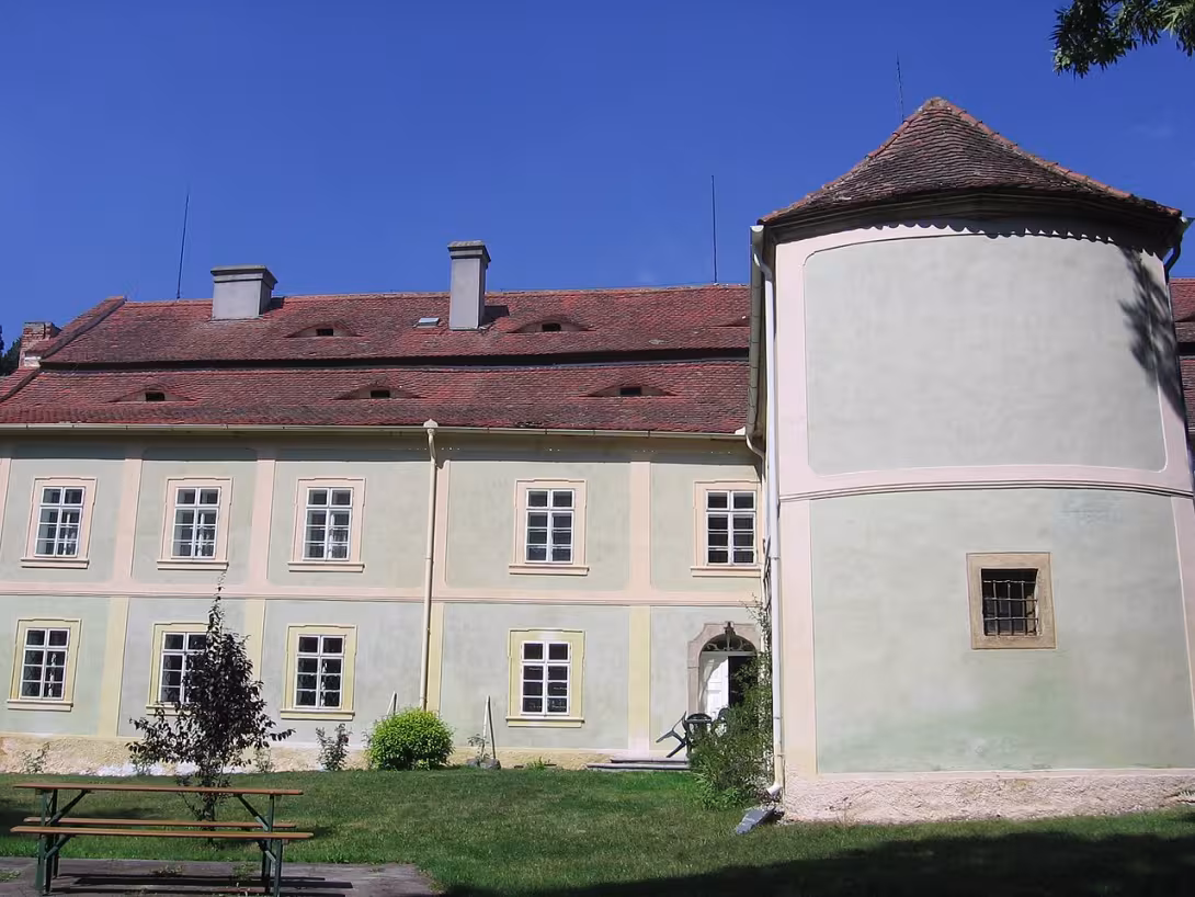 Dnešní pohled – zámek Luhov