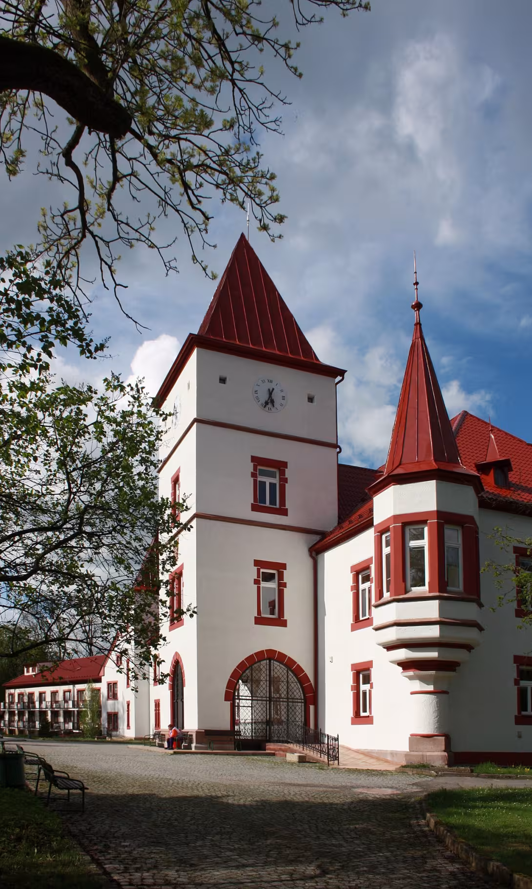 Dnešní pohled – zámek Mitrov