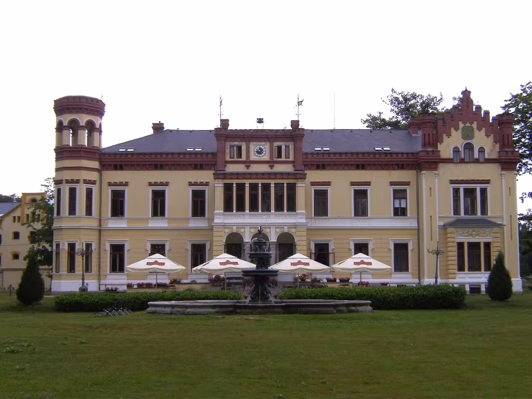Today's view – zámek Mostov