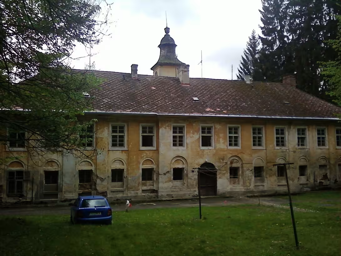 Dnešní pohled – zámek Nový Dvůr (Nový Dvůr)