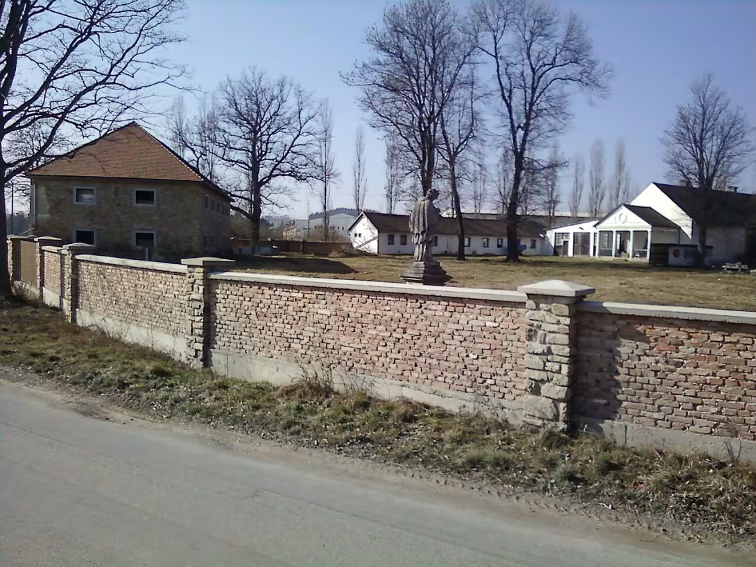 Dnešní pohled – zámek Plandry