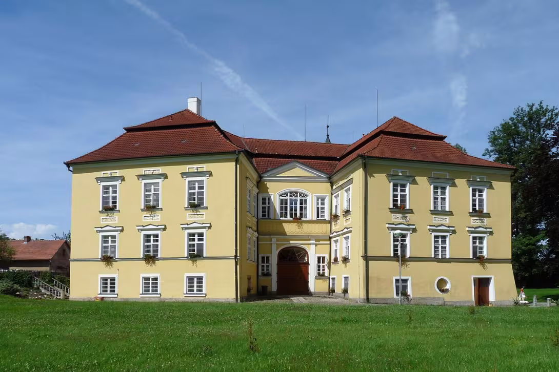Heutige Ansicht – zámek Proseč-Obořiště