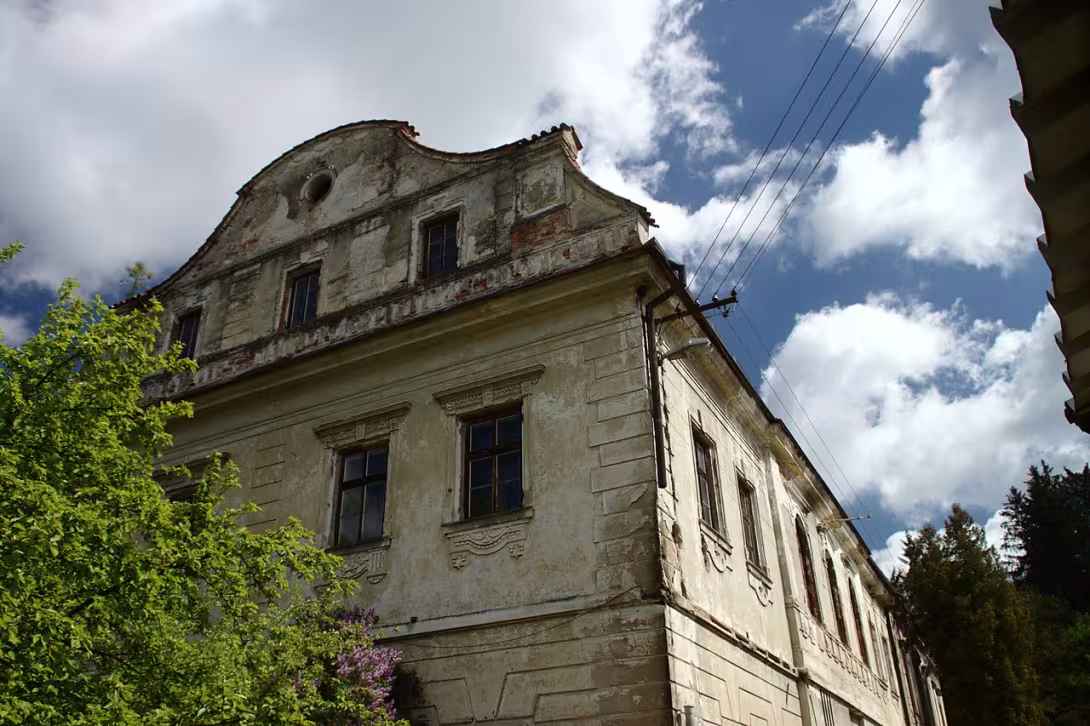 Dnešní pohled – zámek Ronov nad Sázavou