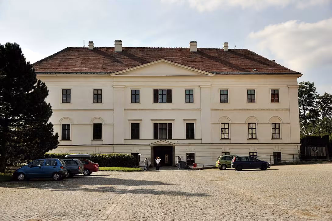 Dnešní pohled – zámek Rosice