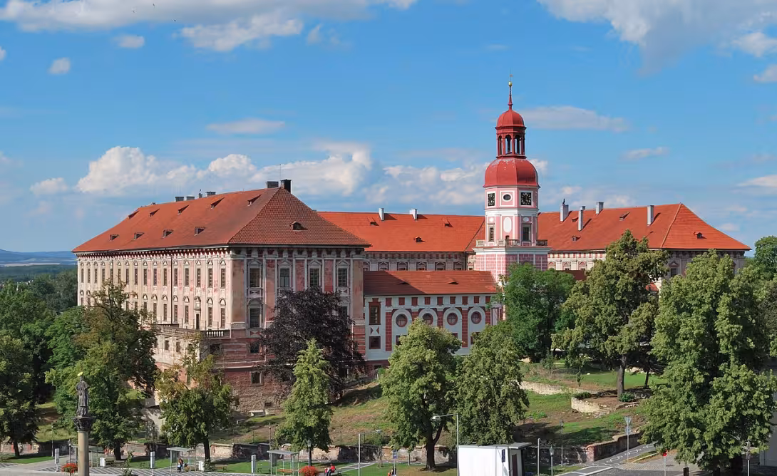 Dnešní pohled – zámek Roudnice nad Labem