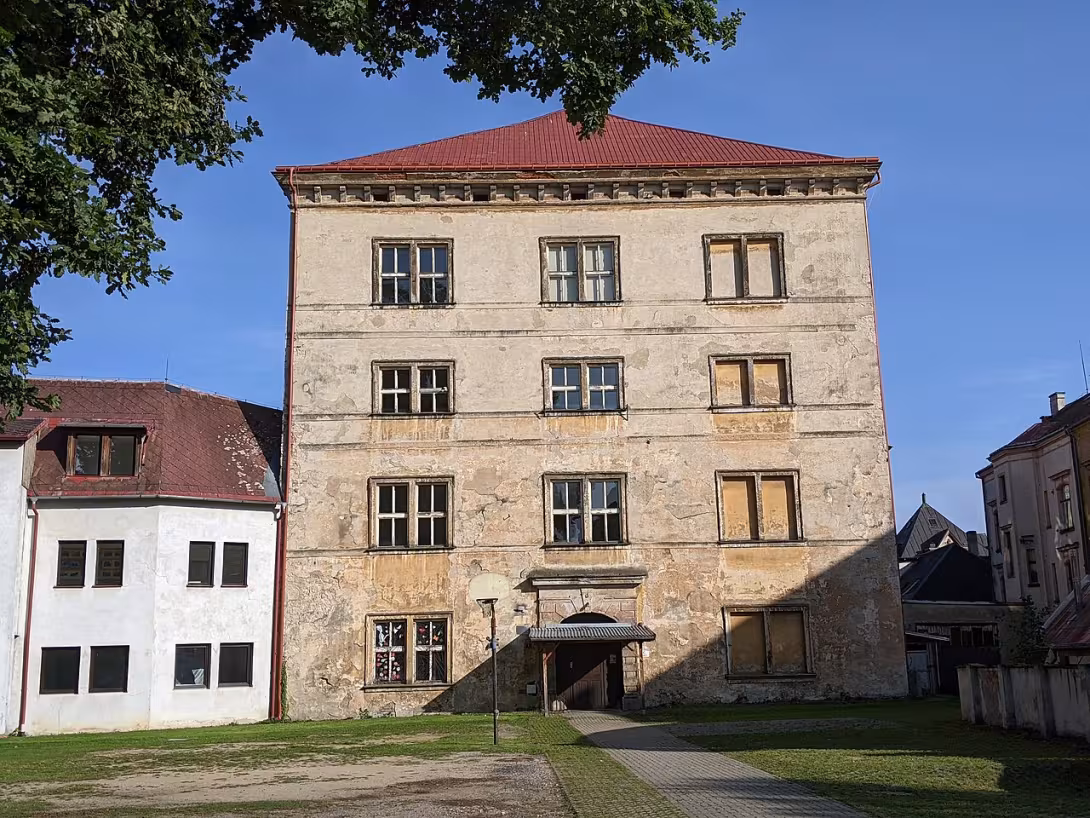 Dnešní pohled – zámek Rumburk