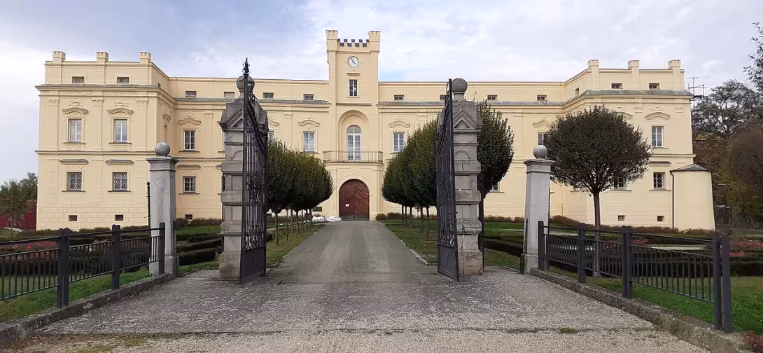 Dnešní pohled – zámek Slezské Rudoltice