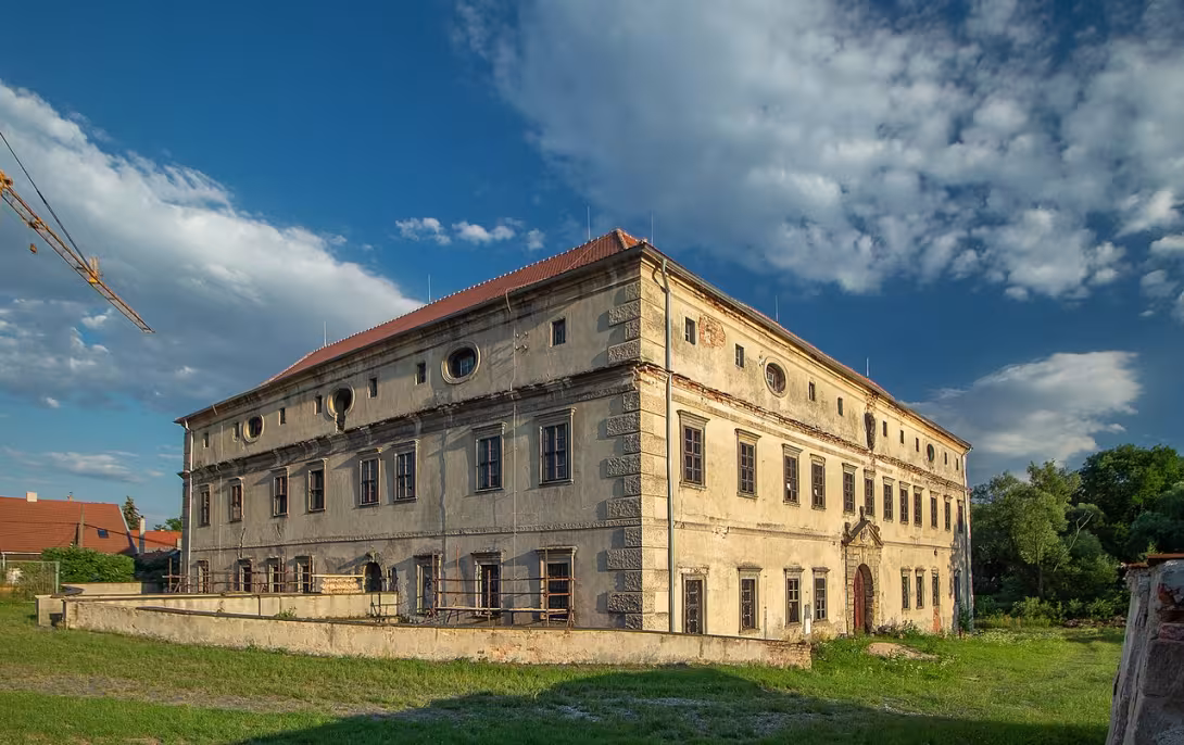 Dnešní pohled – zámek Stvolínky