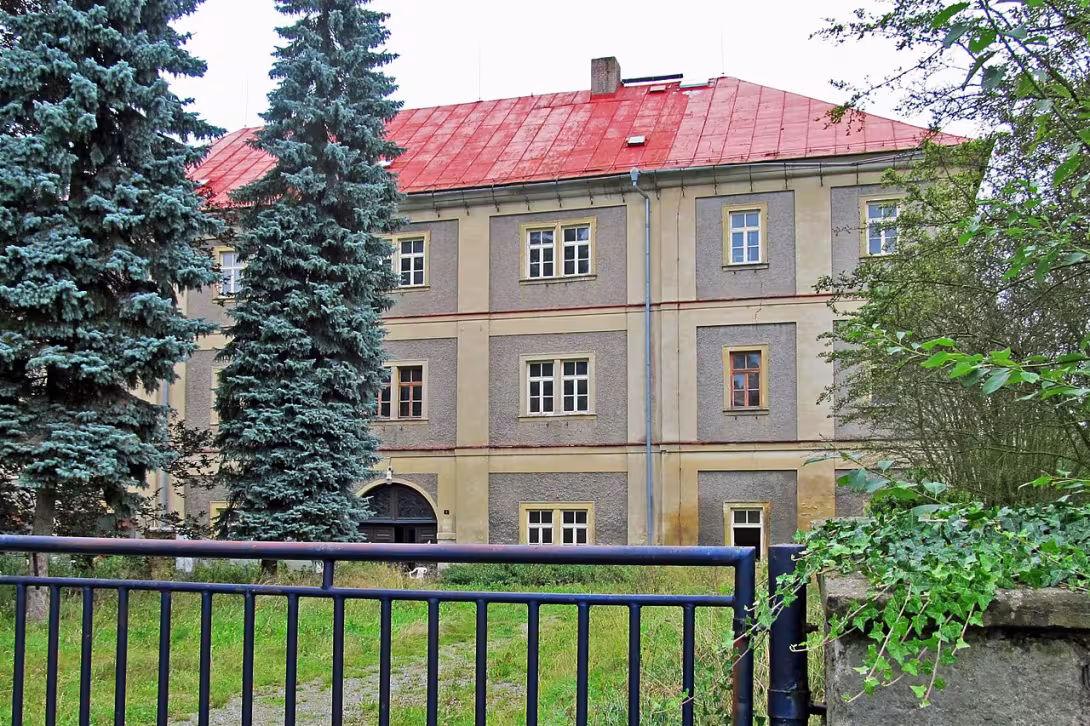 Dnešní pohled – zámek Stárkov