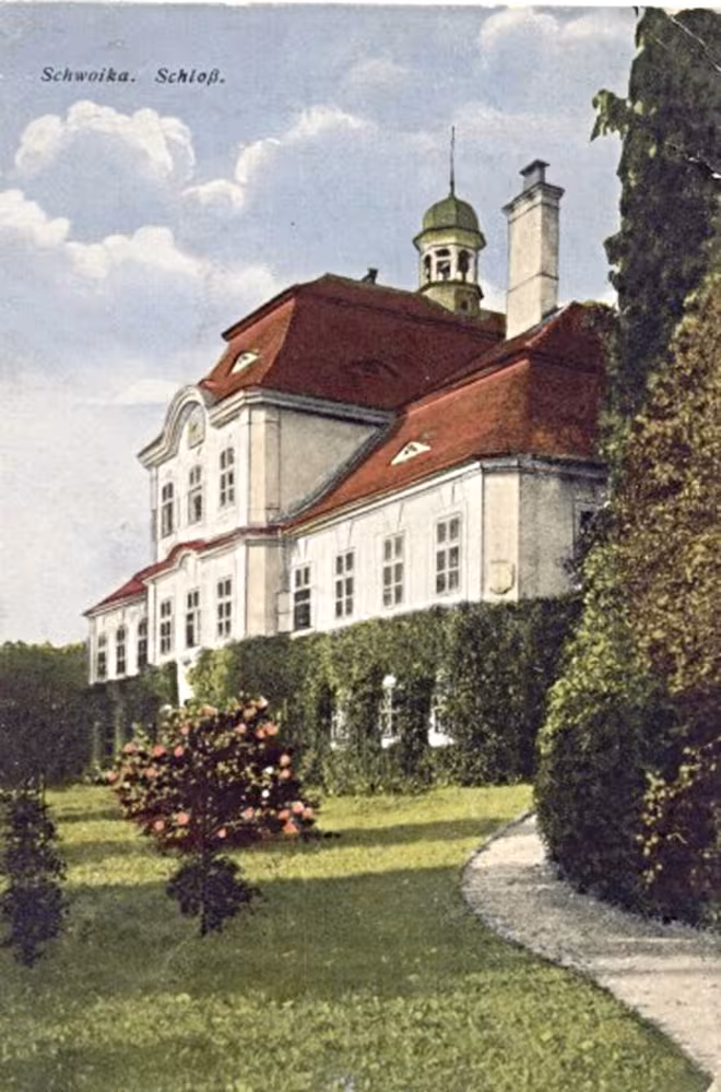 Dnešní pohled – zámek Svojkov