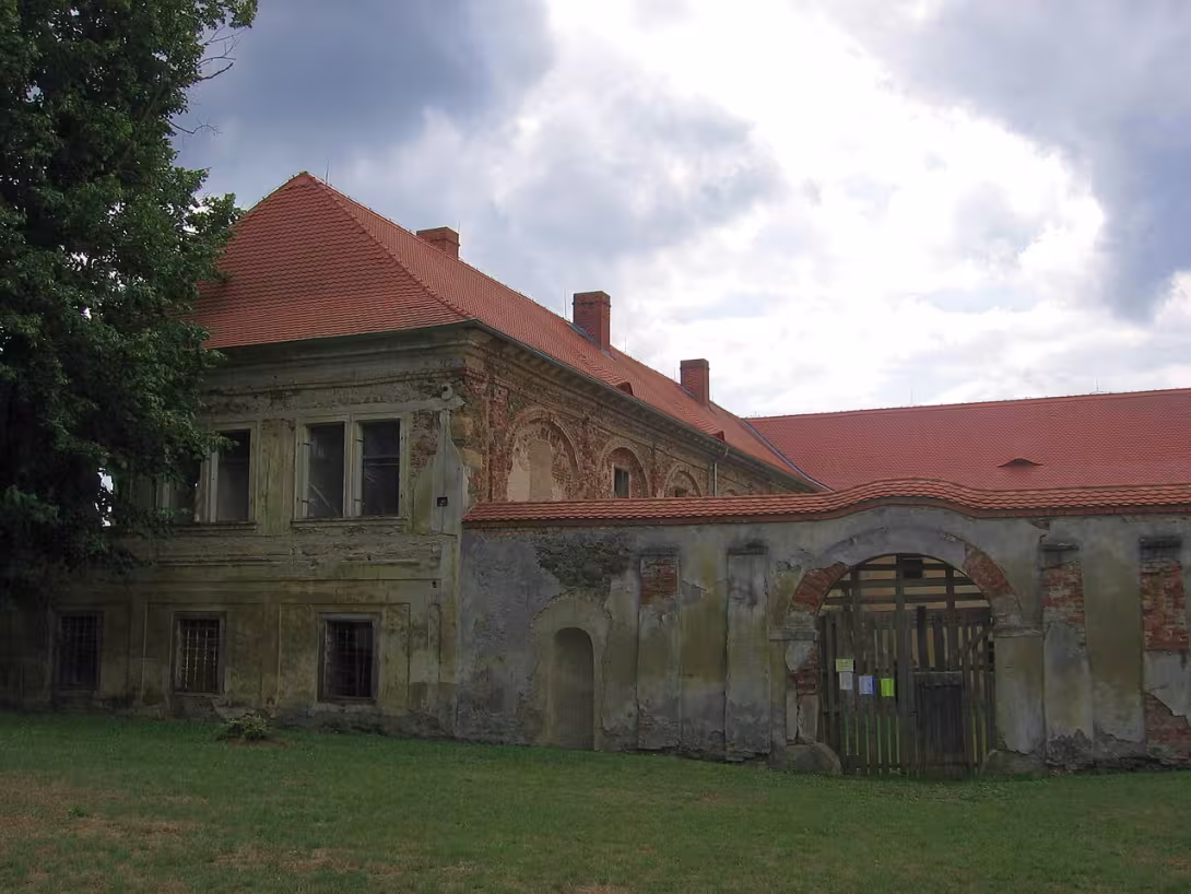 Dnešní pohled – zámek Čečovice