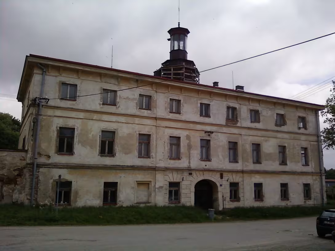 Dzisiejszy widok – zámek Čížkov