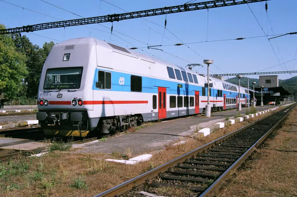 Dnešní pohled – Železniční nehoda v Ústí nad Labem