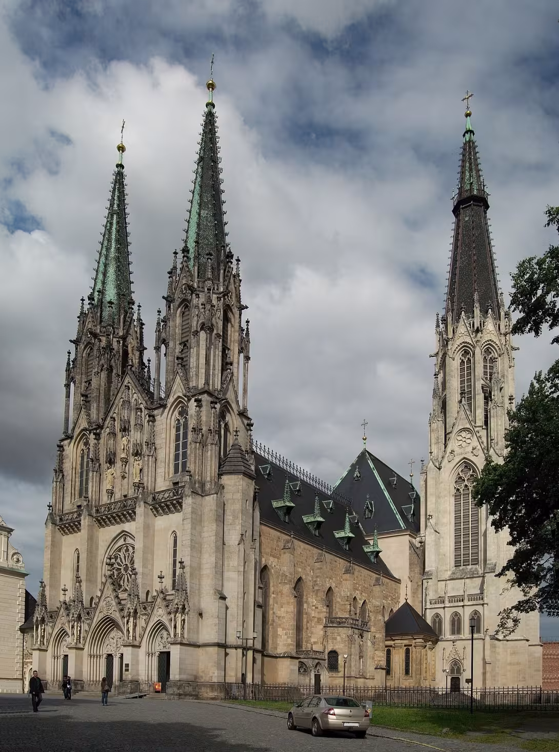 Dnešní pohled – Katedrála svatého Václava v Olomouci