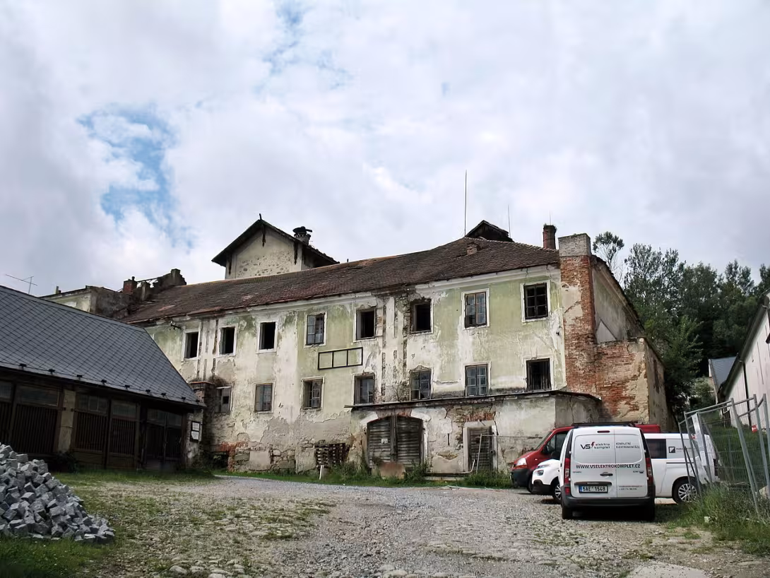 Dzisiejszy widok – Klášterní pivovar Vyšší Brod
