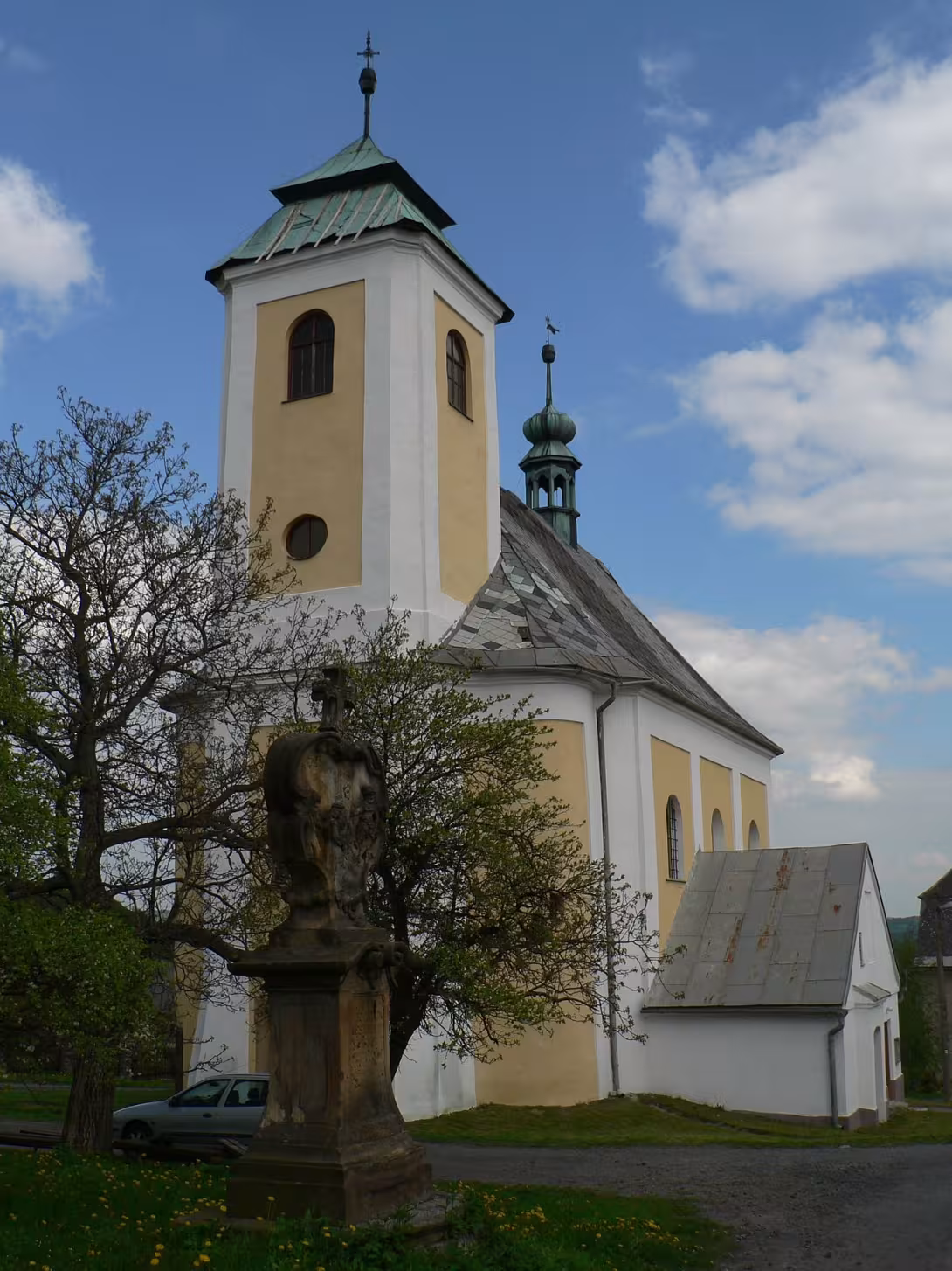 Dnešní pohled – Kostel Panny Marie Sněžné (Ruda)