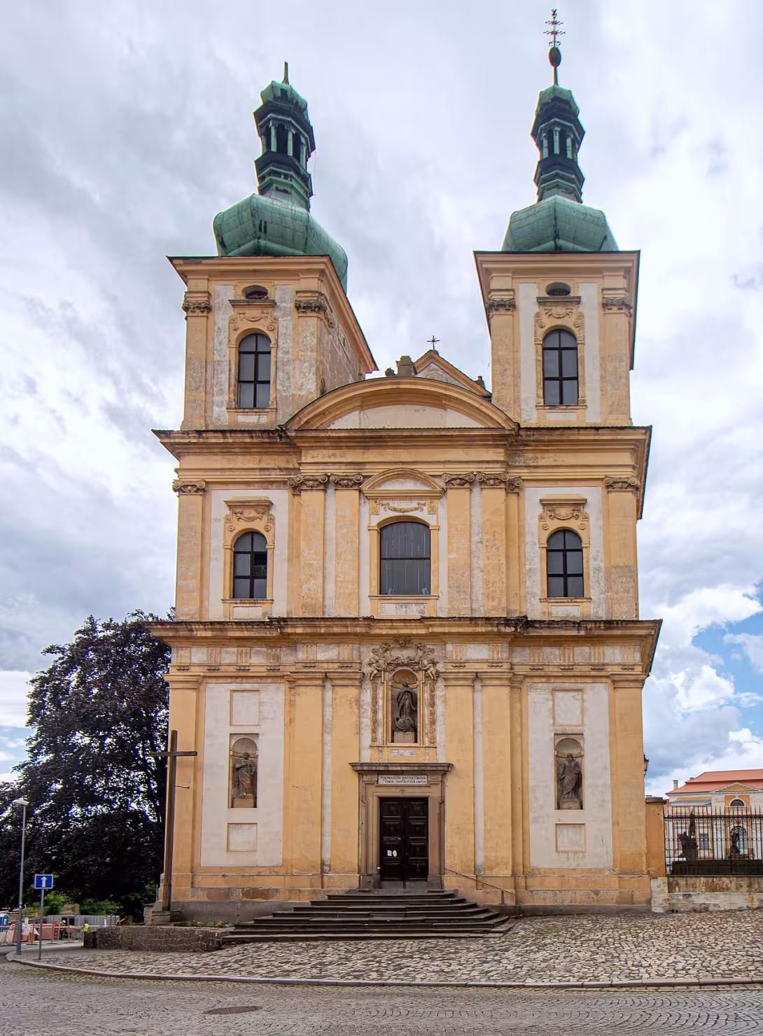 Dnešní pohled – Kostel Zvěstování Panny Marie v Duchcově