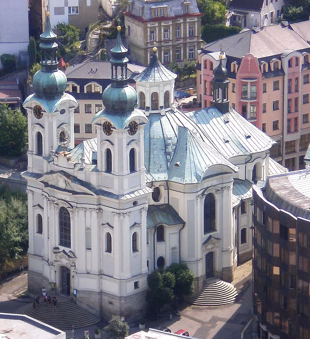 Dnešní pohled – Kostel svaté Máří Magdaleny (Karlovy Vary)