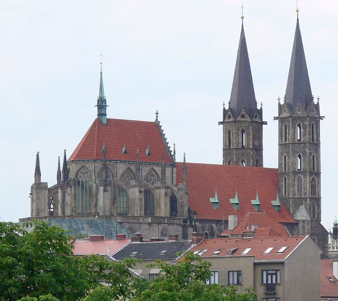 Dnešní pohled – Kostel svatého Bartoloměje v Kolíně