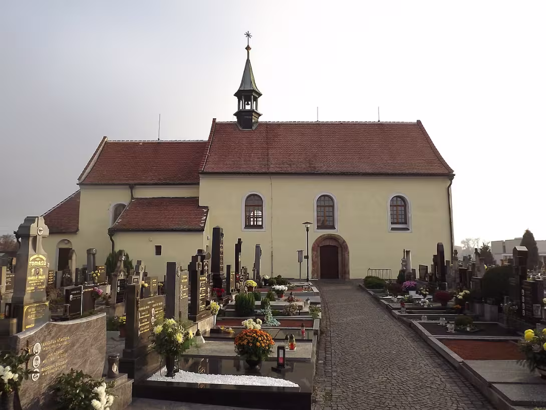 Dnešní pohled – Kostel svatého Michaela archanděla (Staré Město)
