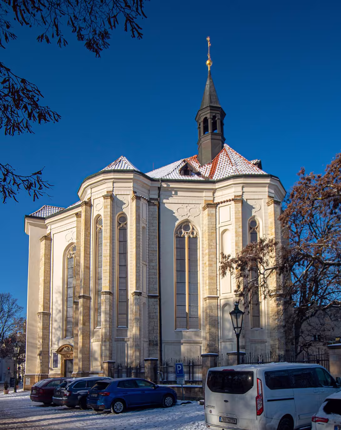 Dzisiejszy widok – Kostel svatého Rocha na Hradčanech