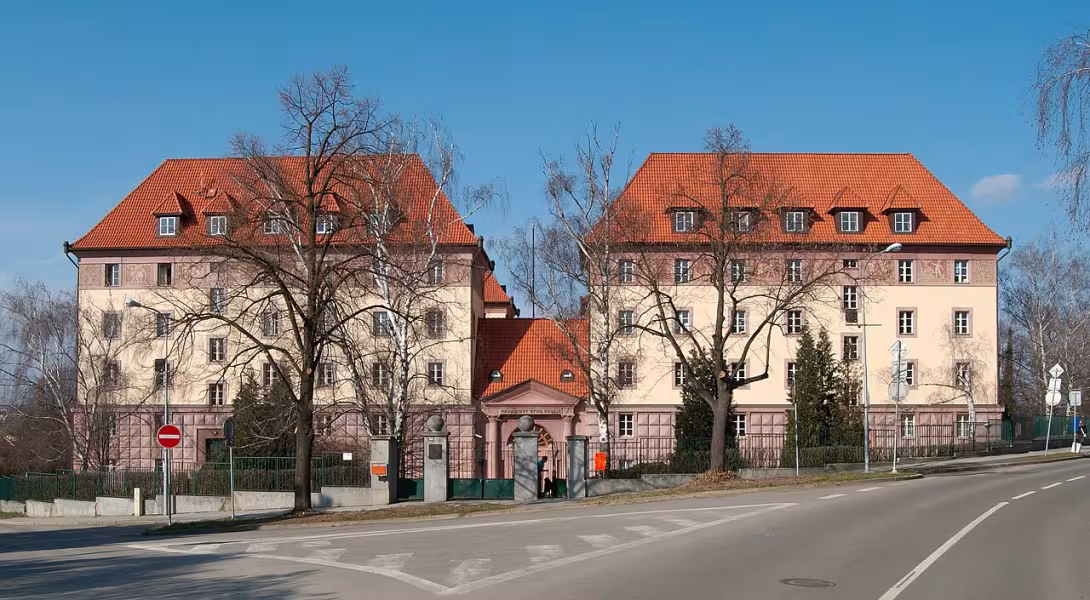 Heutige Ansicht – Kounicovy koleje