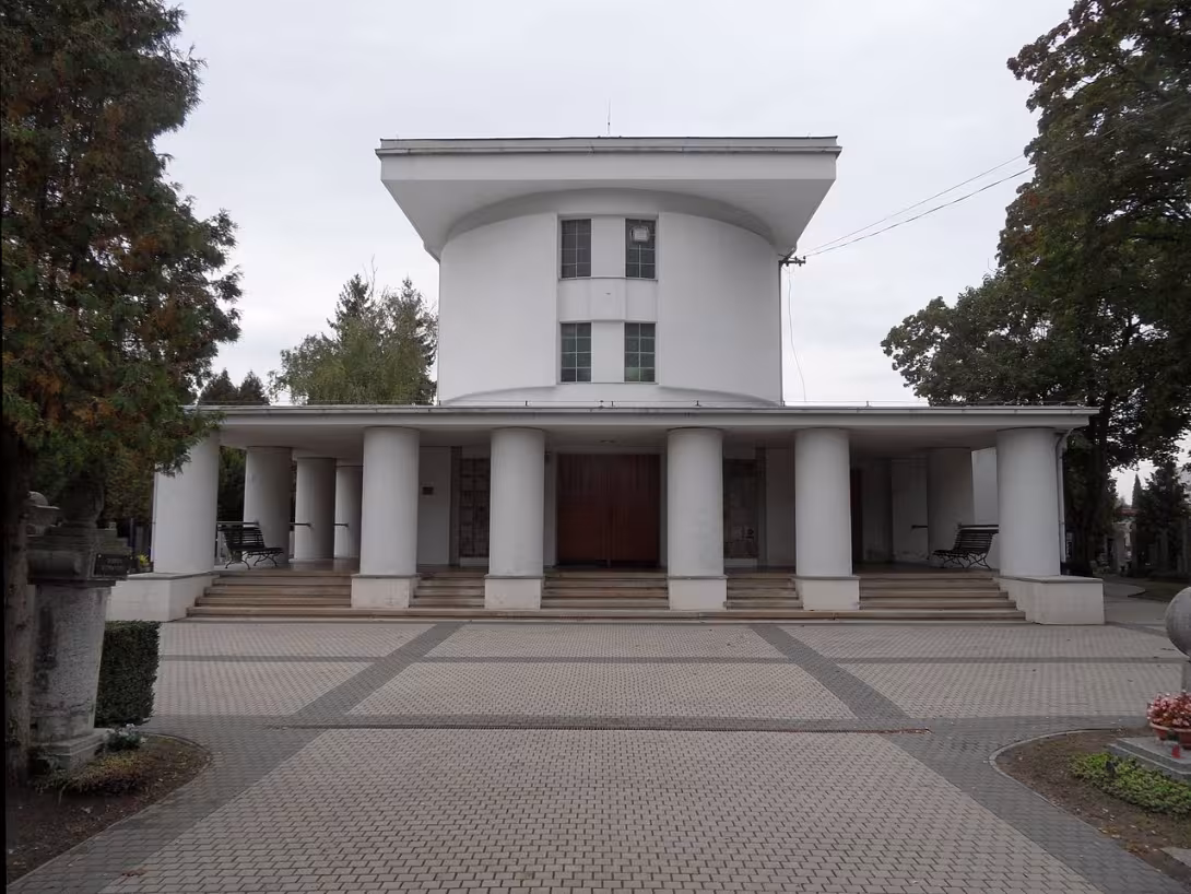 Dnešní pohled – Krematorium v Nymburce