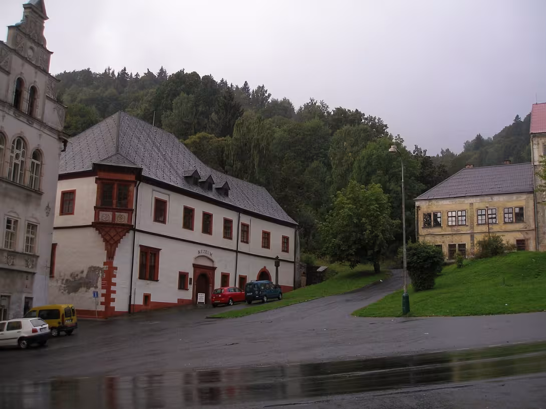 Dnešní pohled – Královská mincovna v Jáchymově