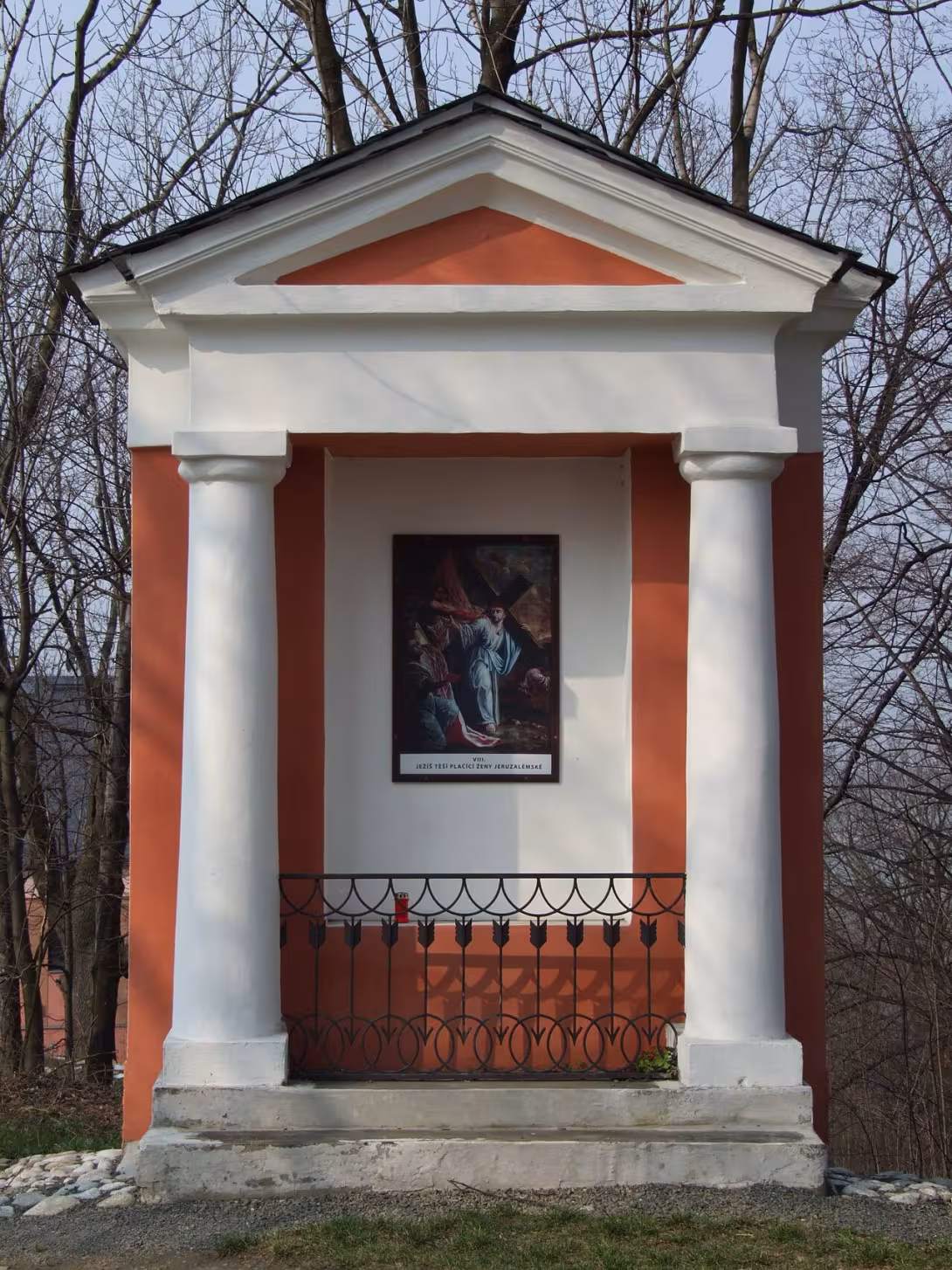 Dnešný pohľad – Křížová cesta Cvilín, Krnov