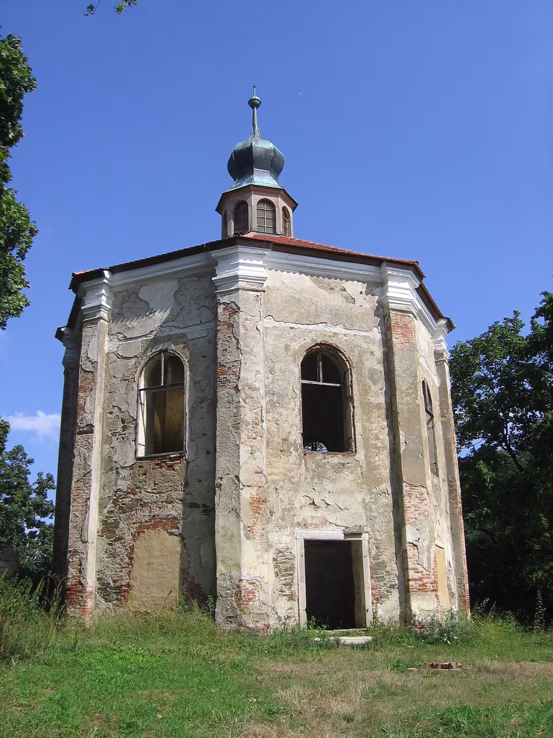 Dnešní pohled – Loretánská kaple v Horšovském Týně