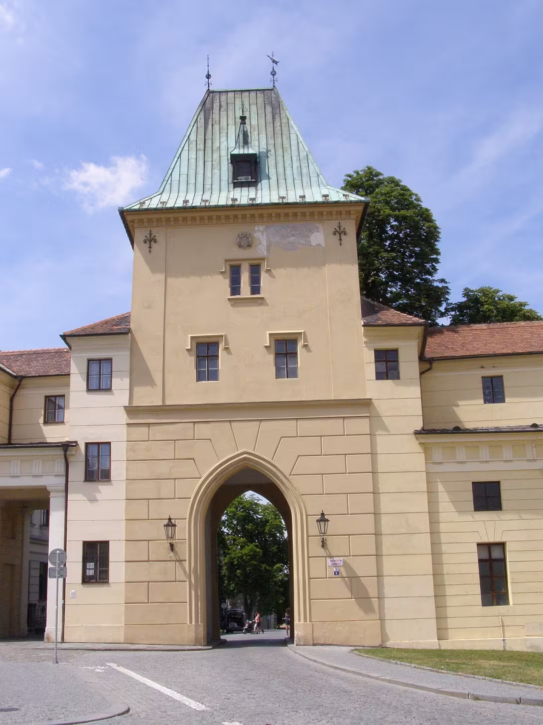 Dnešní pohled – Mlýnská brána