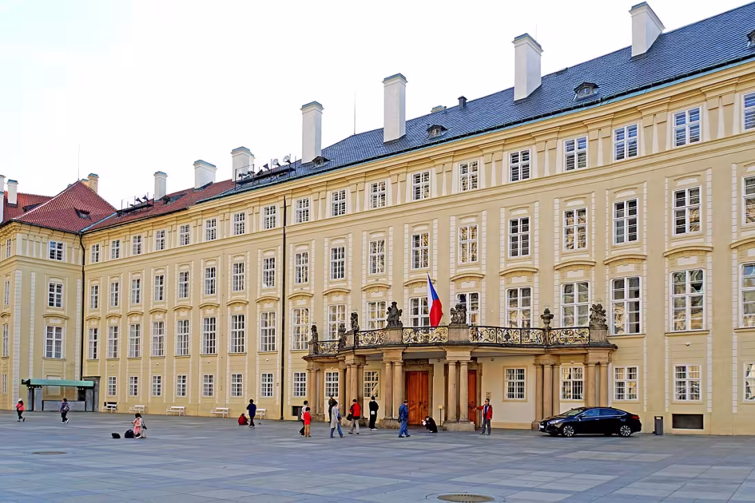 Dnešní pohled – Nový královský palác