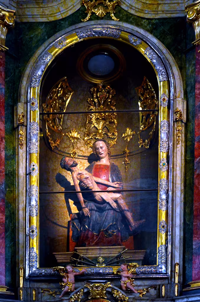 Dnešní pohled – Pieta z Jihlavy