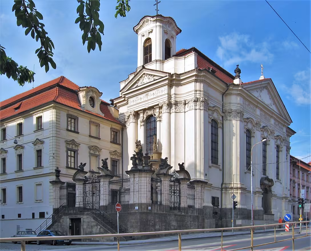Dnešní pohled – Pravoslavný chrám svatého Cyrila a Metoděje v Praze