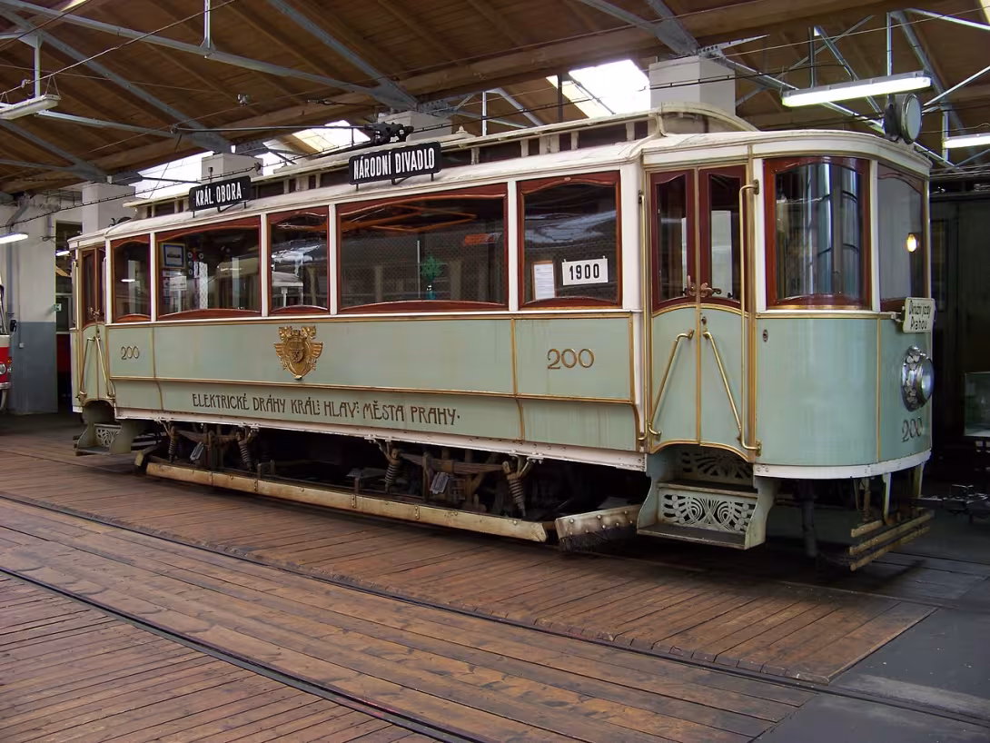 Dnešní pohled – Primátorská tramvaj
