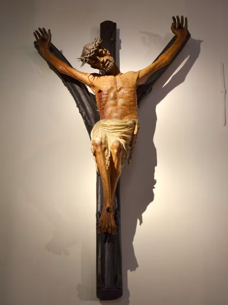 Dnešní pohled – Přemyslovský krucifix