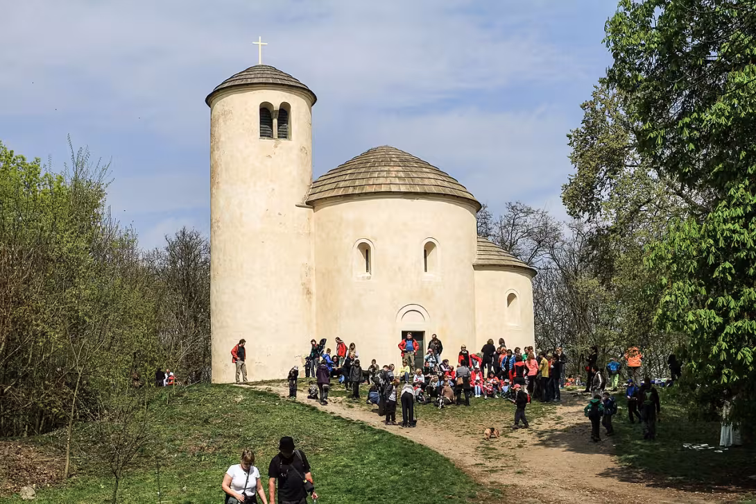 Dnešní pohled – Rotunda svatého Jiří